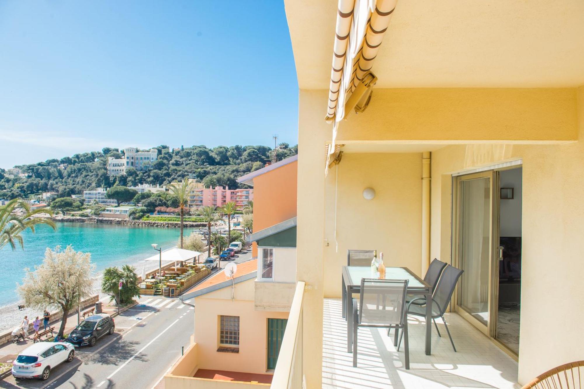 Roquebrune Plage - Terrace Splendid Sea View - BW Bagian luar foto